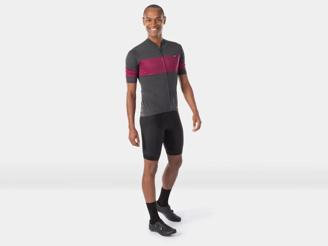 Trek Bikes Trek Calivetta Short Sleeve Cycling Jersey Black/Light Blue Outlet