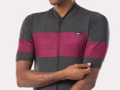 Trek Bikes Trek Calivetta Short Sleeve Cycling Jersey Black/Light Blue Outlet