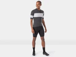 Trek Bikes Trek Calivetta Short Sleeve Cycling Jersey Black/Light Blue Outlet
