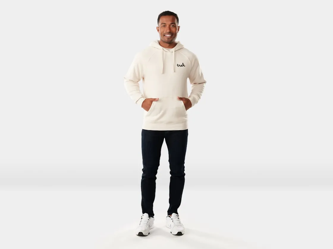 Trek Bikes Trek Chain Stitch Unisex Hoodie Cream Flash Sale