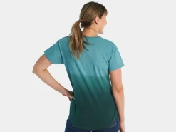 Trek Bikes Trek Fade Women's T-Shirt Dark Teal Cheap