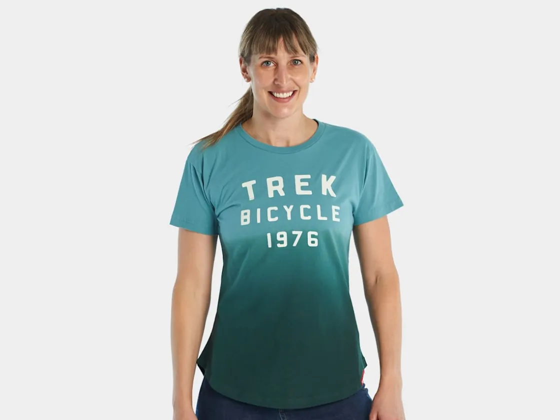 Trek Bikes Trek Fade Women's T-Shirt Dark Teal Cheap