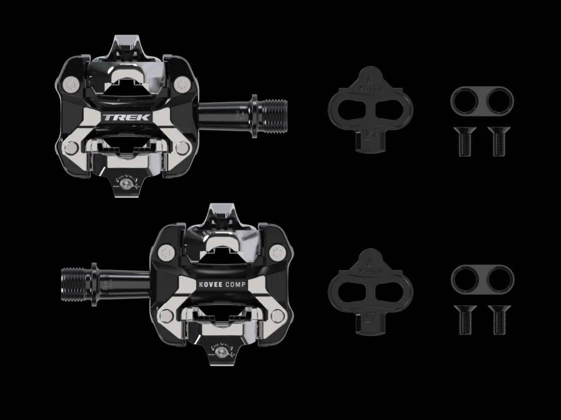 Trek Bikes Trek Kovee Comp Clipless Pedal Set Black Store
