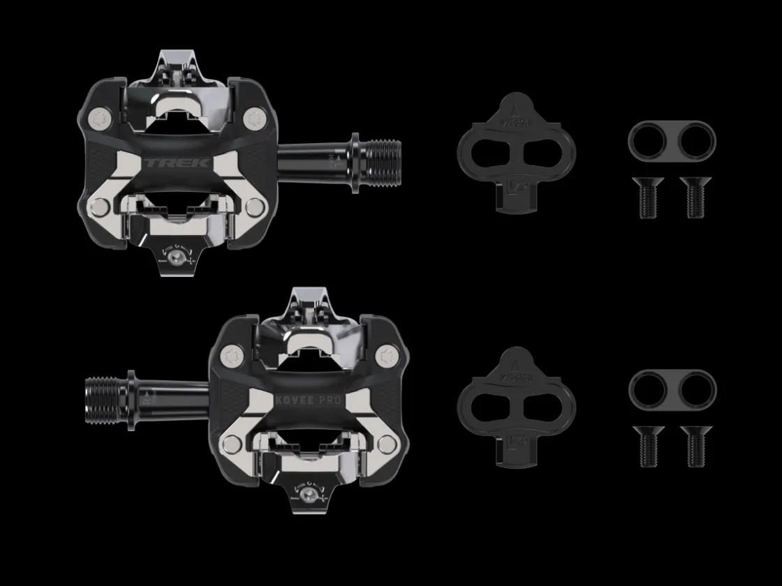 Trek Bikes Trek Kovee Pro Clipless Pedal Set Black Cheap