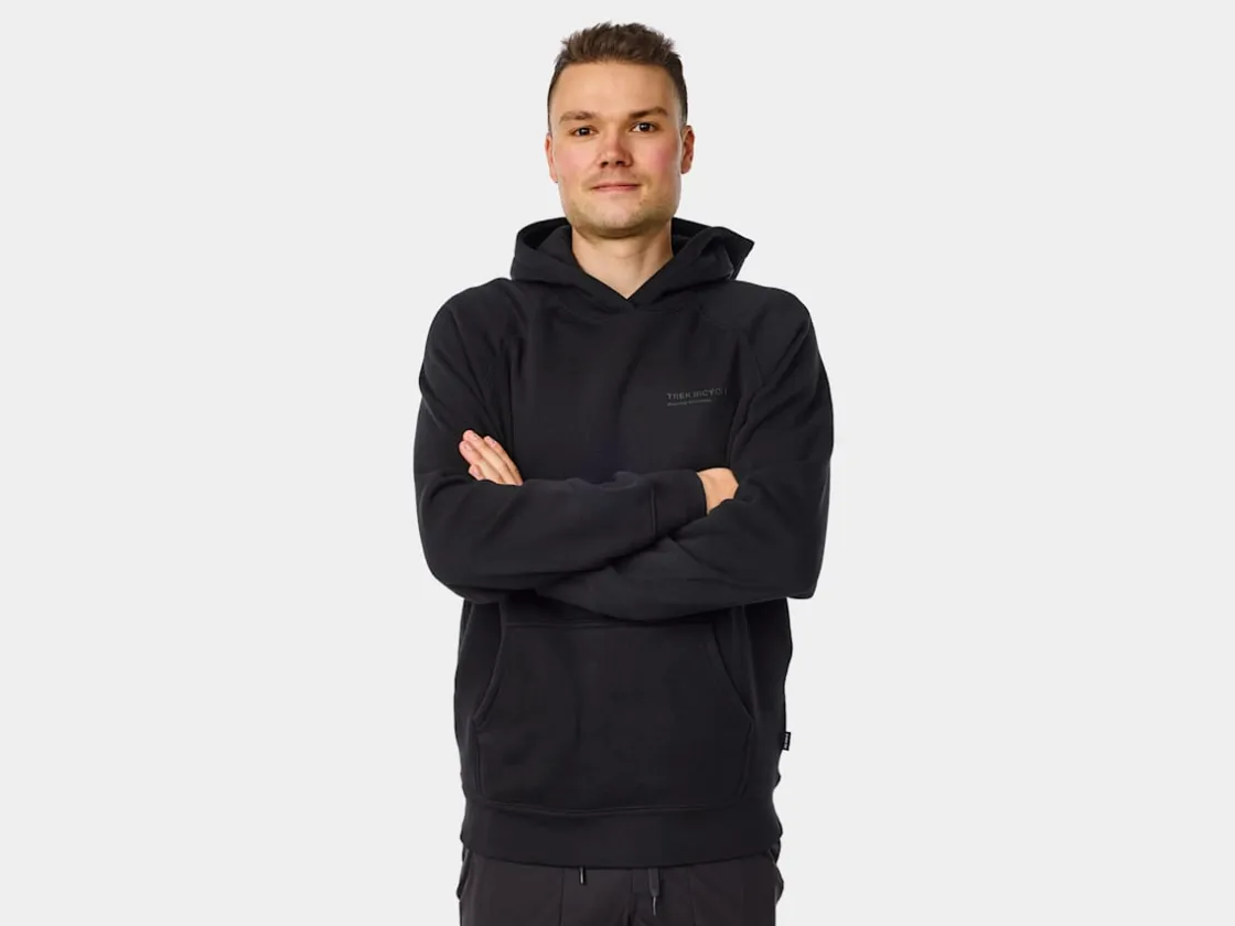 Trek Bikes Trek Left Stacked Unisex Hoodie Black Outlet
