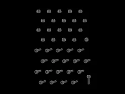 Trek Bikes Trek Line Elite Pedal Pin Kit Black Shop