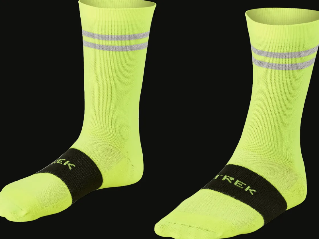 Trek Bikes Trek Race Reflective Crew Cycling Sock Store