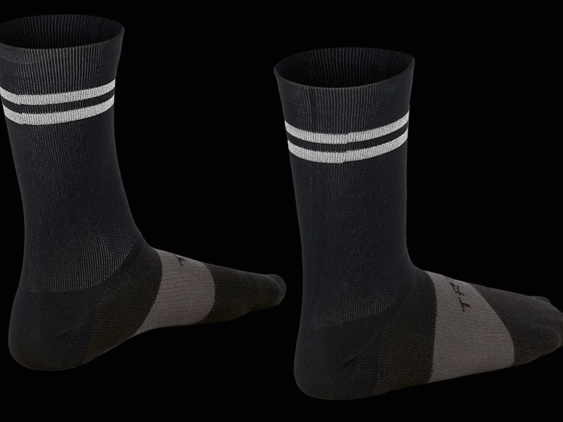 Trek Bikes Trek Race Reflective Crew Cycling Sock Store