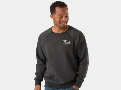 Trek Bikes Trek Script Crewneck Unisex Sweatshirt Charcoal Best