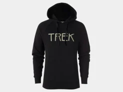 Trek Bikes Trek Vintage Logo Unisex Hoodie Black Outlet
