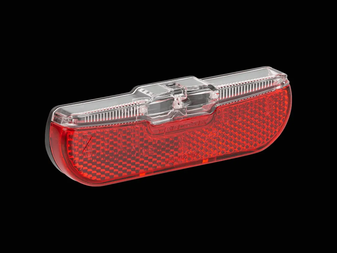 Trek Bikes TRELOCK Duo Flat E-bike Rear Light Dark Red/White Outlet