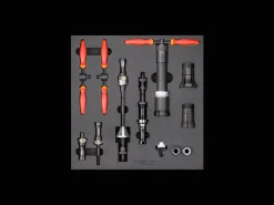 Trek Bikes Unior Shared Bench Drawer - 3 Tool Tray Set Black Fashion