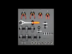 Trek Bikes Unior Suspension Bench Drawer - 3 Tool Tray Set Black Cheap