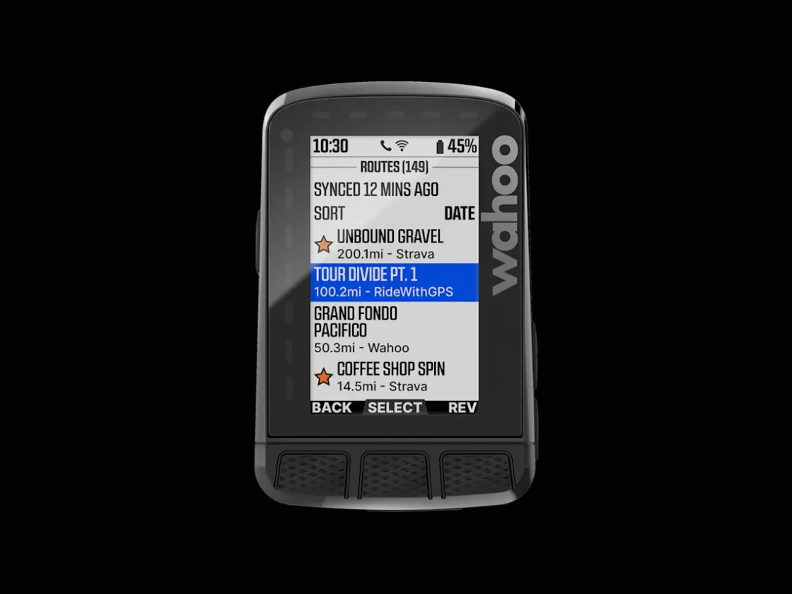 Trek Bikes Wahoo ELEMNT ROAM V2 GPS Cycling Computer Black Clearance