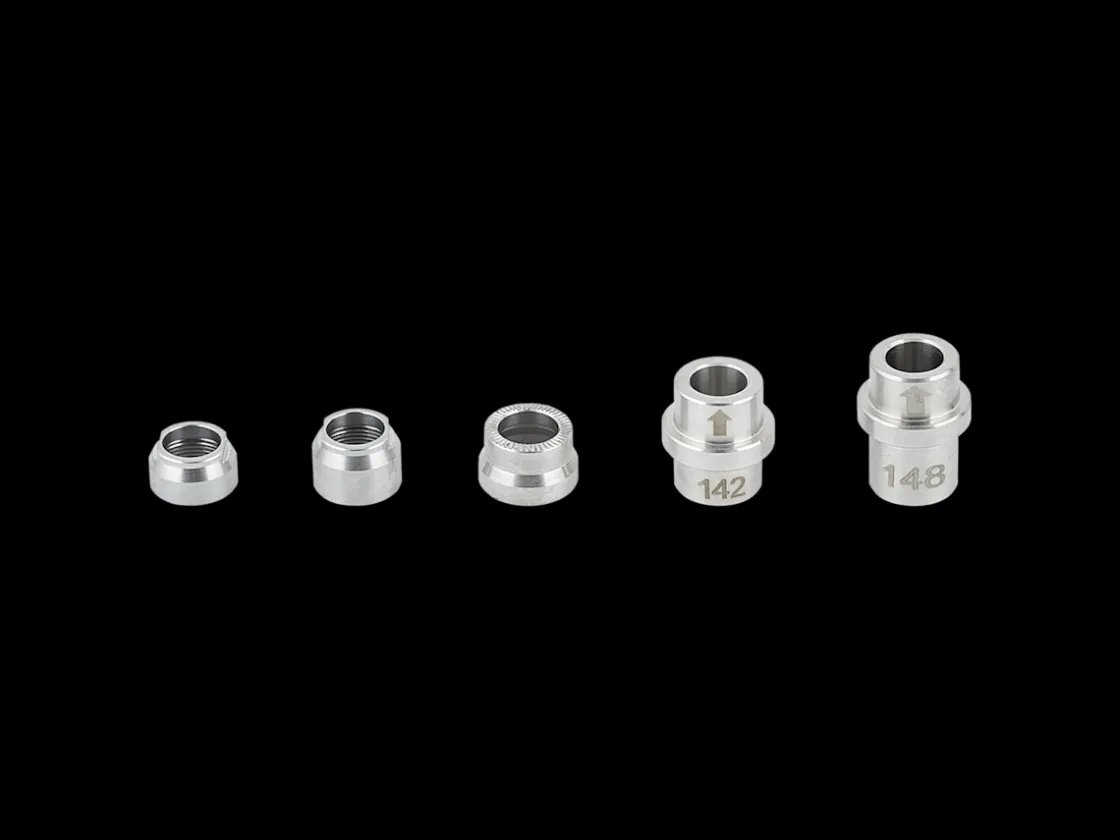 Trek Bikes Wahoo KICKR 142/148 Thru Axle Adapter Kit Silver Sale