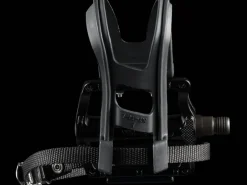 Trek Bikes Wellgo B133 Alloy Large Platform Pedal Set with Clip & Strap Black/Silver Flash Sale