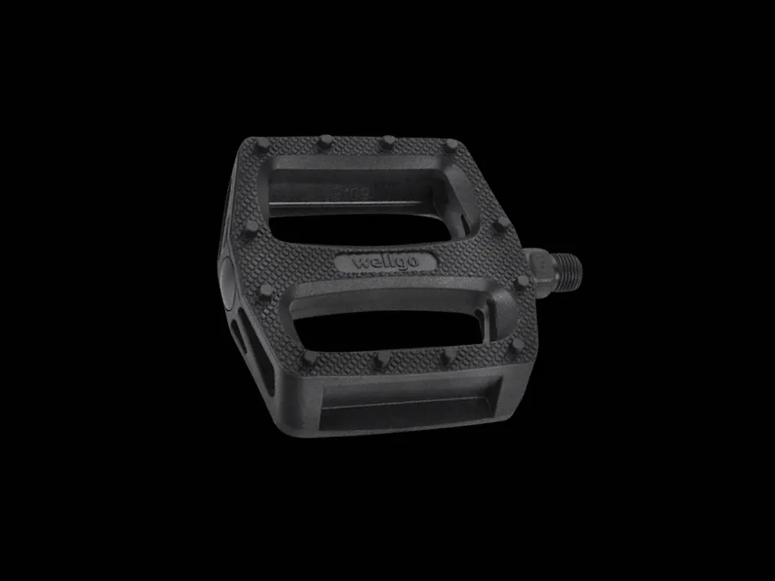 Trek Bikes Wellgo B109N Nylon Pedal Set Black Flash Sale