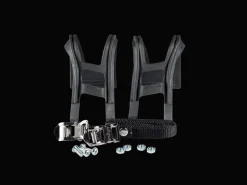 Trek Bikes Wellgo MT-14 Large Toe Clip & Strap Set Black Cheap