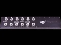 Trek Bikes Wheels Manufacturing Benchtop Shop Rulers Black Hot