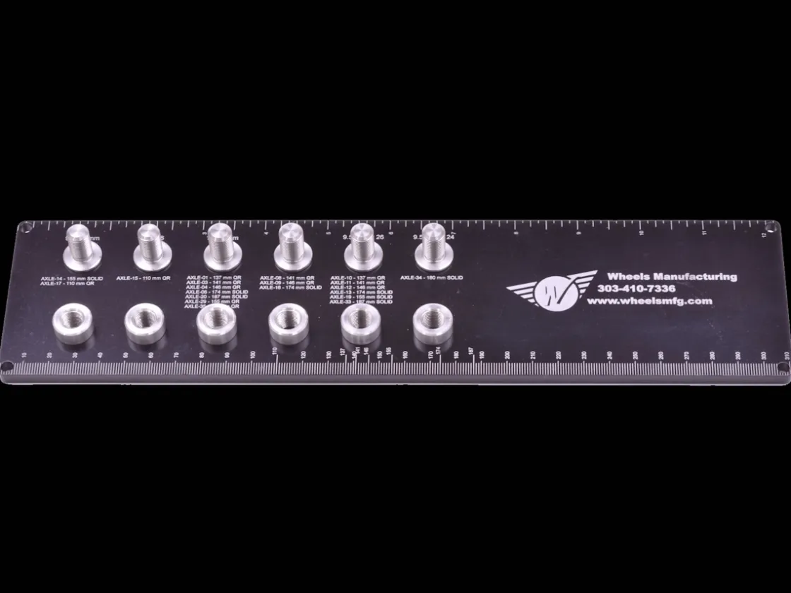 Trek Bikes Wheels Manufacturing Benchtop Shop Rulers Black Hot