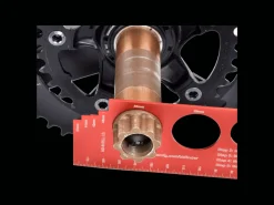 Trek Bikes Wheels Manufacturing Bottom Bracket Gauge Tool Red Best Sale