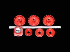 Trek Bikes Wheels Manufacturing Thin Flange Bottom Bracket Socket Pro Kit Red Discount