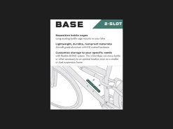 Trek Bikes Wolf Tooth B-RAD 2-Slot Base Mount Black Sale