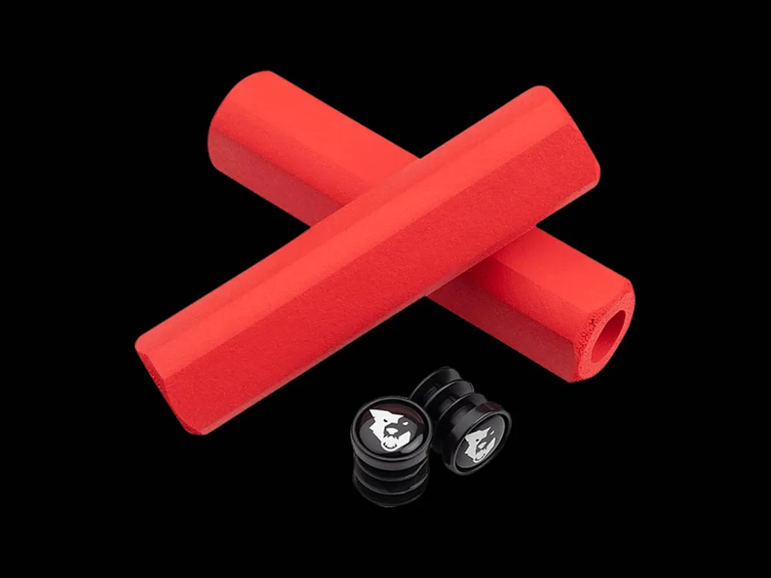 Trek Bikes Wolf Tooth Fat Paw Cam Grip Set Red Fashion