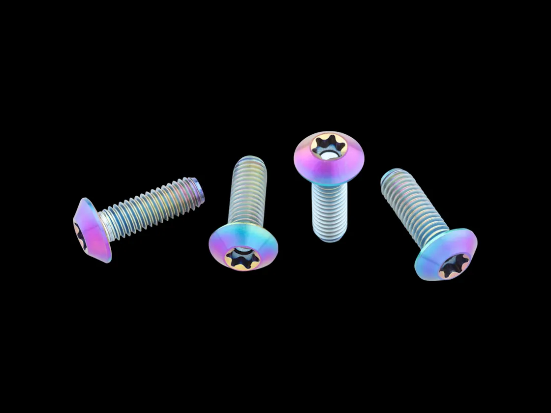 Trek Bikes Wolf Tooth Titanium Low Profile Water Bottle Cage Bolts Purple Outlet