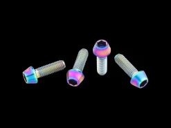Trek Bikes Wolf Tooth Titanium Standard Water Bottle Cage Bolts Purple Cheap